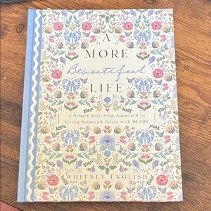 Floral Home Accent Book